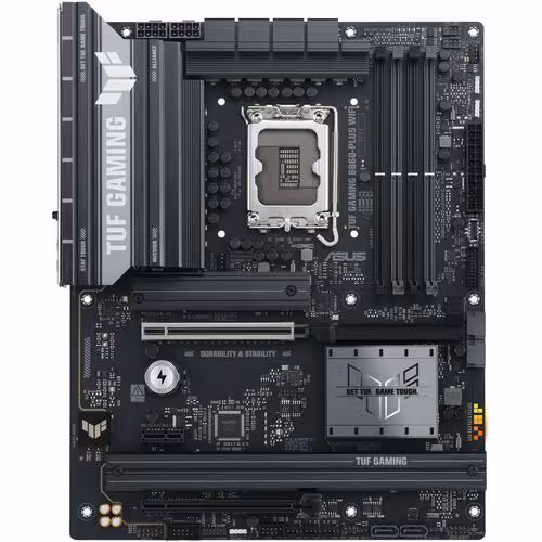 Placa Madre Gamer ASUS TUF Gaming B860-PLUS WIFI, LGA-1851, ATX, Hasta 256GB DDR5 UDIMM, 4x Ranuras RAM, PCIe 5.0, Wi-Fi 7, 1x HDMI, 1x DisplayPort, 4x Puertos SATA 6Gb/s, 3x M.2 Slots - Imagen 3