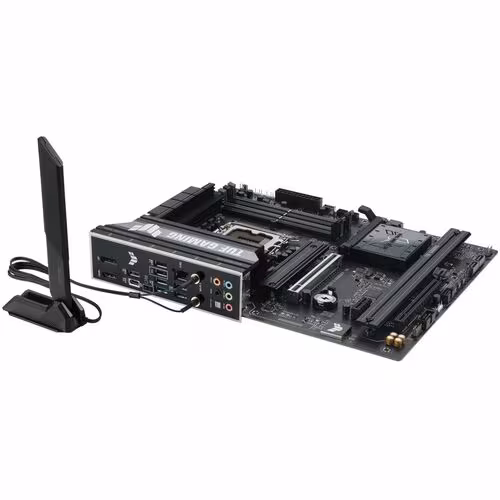 Placa Madre Gamer ASUS TUF Gaming B860-PLUS WIFI, LGA-1851, ATX, Hasta 256GB DDR5 UDIMM, 4x Ranuras RAM, PCIe 5.0, Wi-Fi 7, 1x HDMI, 1x DisplayPort, 4x Puertos SATA 6Gb/s, 3x M.2 Slots - Imagen 7