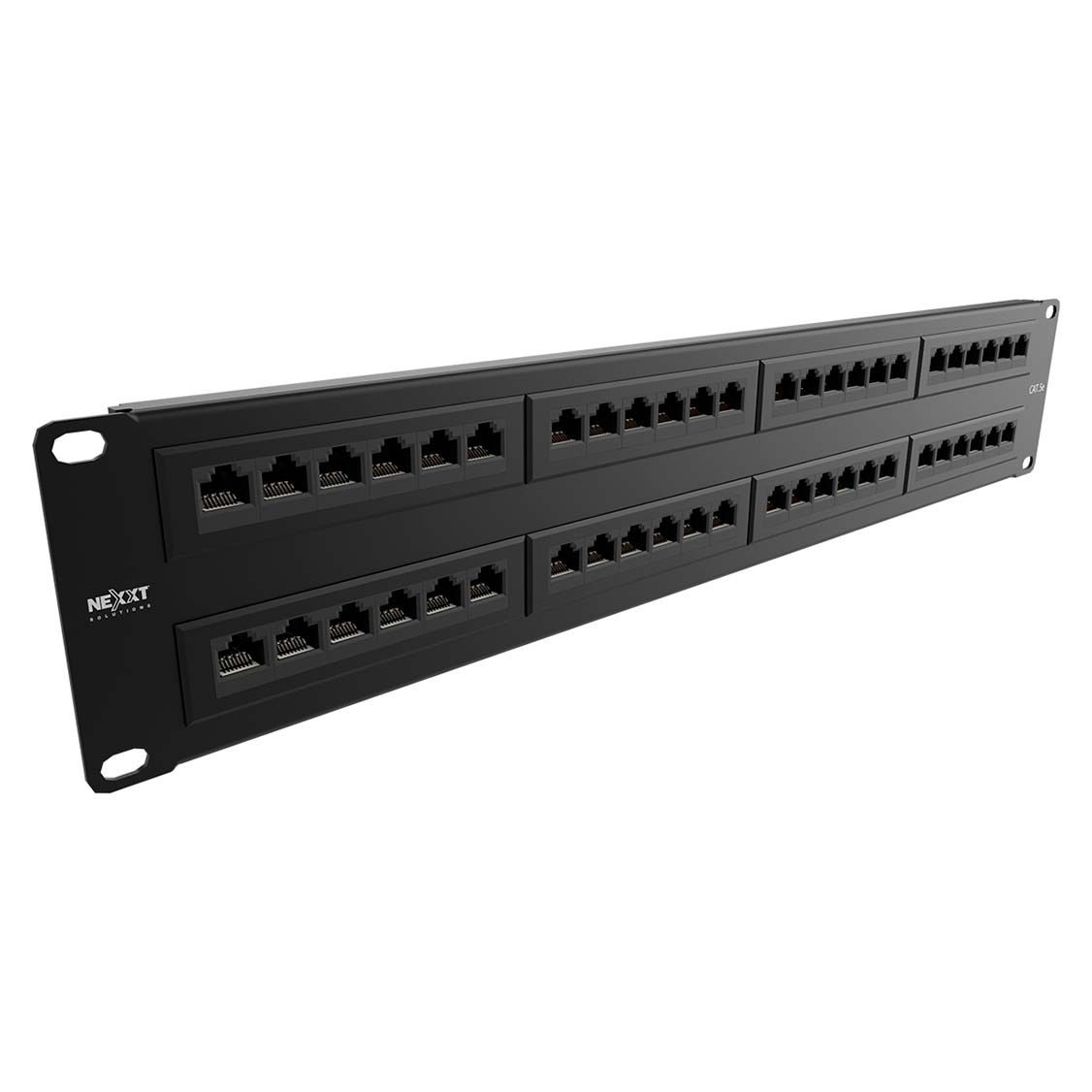 Patch panel Nexxt - Tablero de conexiones - CAT 5e - 19" - 48 puertos - Imagen 4