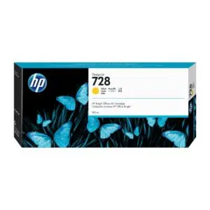 TINTA HP 728 300-ml Amarillo ORIGINAL