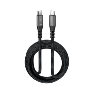 Cable Klip Xtreme - USB - 24 pin USB-C - 3 m - Black - 240W Braided Fast Charging