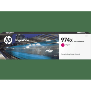 Tinta HP 974X Magenta PageWide Alta Capacidad L0S02AL 7.000 Páginas ORIGINAL