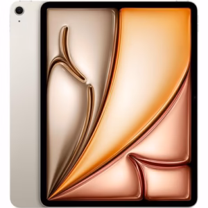 Apple iPad Air 13" Chip Apple M3 (8 núcleos CPU / 9 núcleos GPU), 8GB RAM, 128GB Almacenamiento, 13", Wi-Fi 6E, iPadOS, Blanco Estrella / Starlight MCNK4CI/A