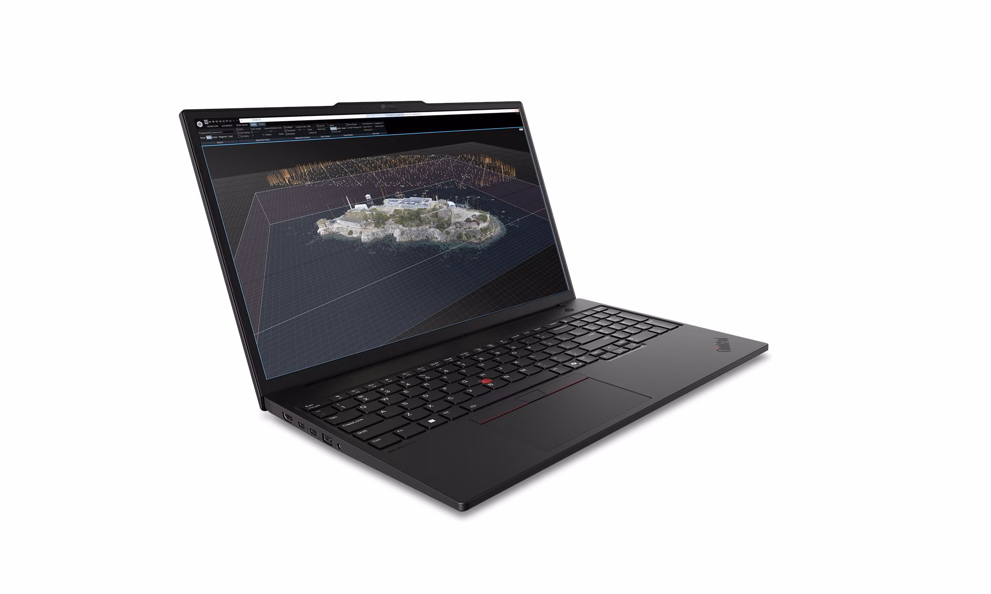 Notebook Lenovo ThinkPad P16s - 16" - Intel Core Ultra 7 255H / 5.1 GHz - 16 GB - DDR5 Sdram - 512 GB SSD - Nvidia RTX PRO 500 - Windows 11 Pro