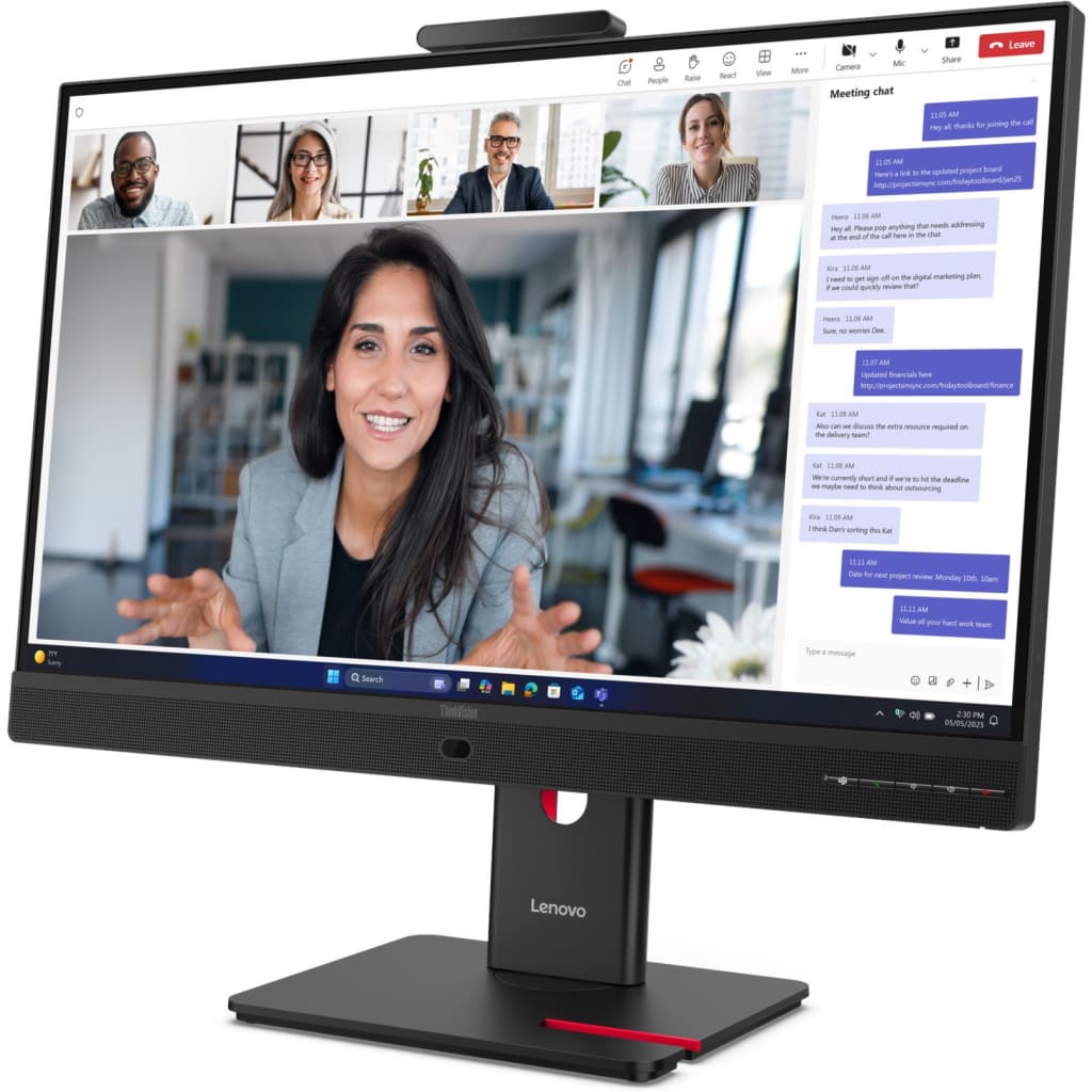 LENOVO ThinkVision T27QD-4v 2K PivotDock 120HzCAM - Imagen 2