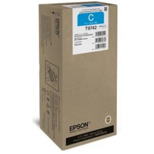 Tinta Epson T974 Cian Alta Capacidad para WorkForce Pro WF-C869R 84.000 Páginas ORIGINAL