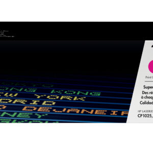 Cartucho de tóner original LaserJet HP 126A magenta