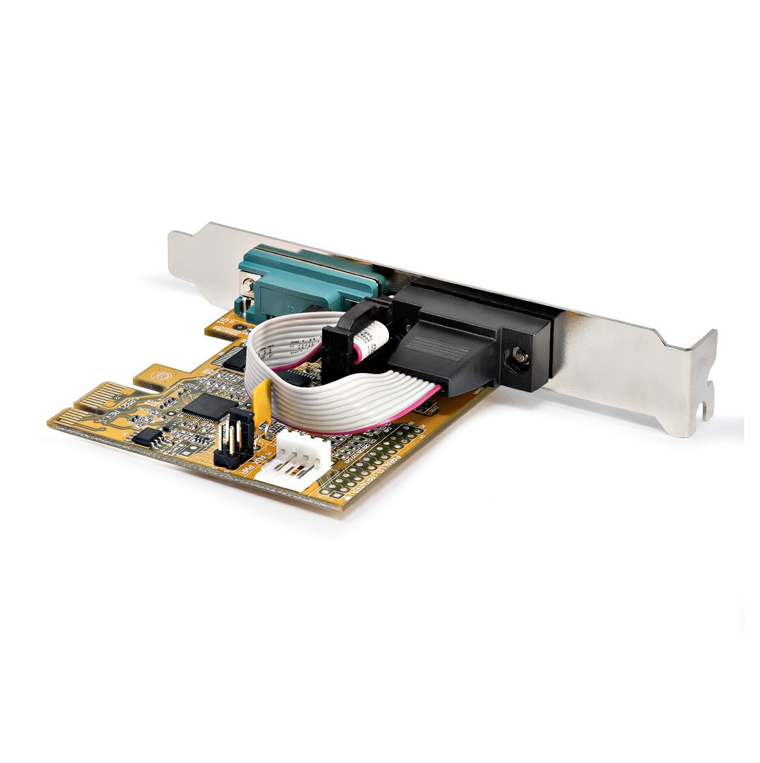 Tarjeta PCI Express Serie de 2 Puertos, Tarjeta de Interfaz PCIe a Serie RS232 (DB9), Tarjeta Serial, UART - Imagen 3