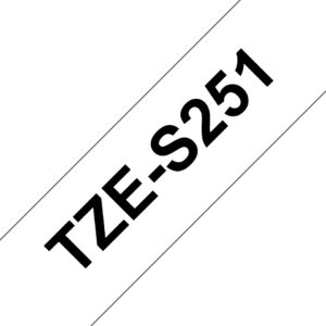 Cinta para impresoras de etiquetas Brother TZE-S251