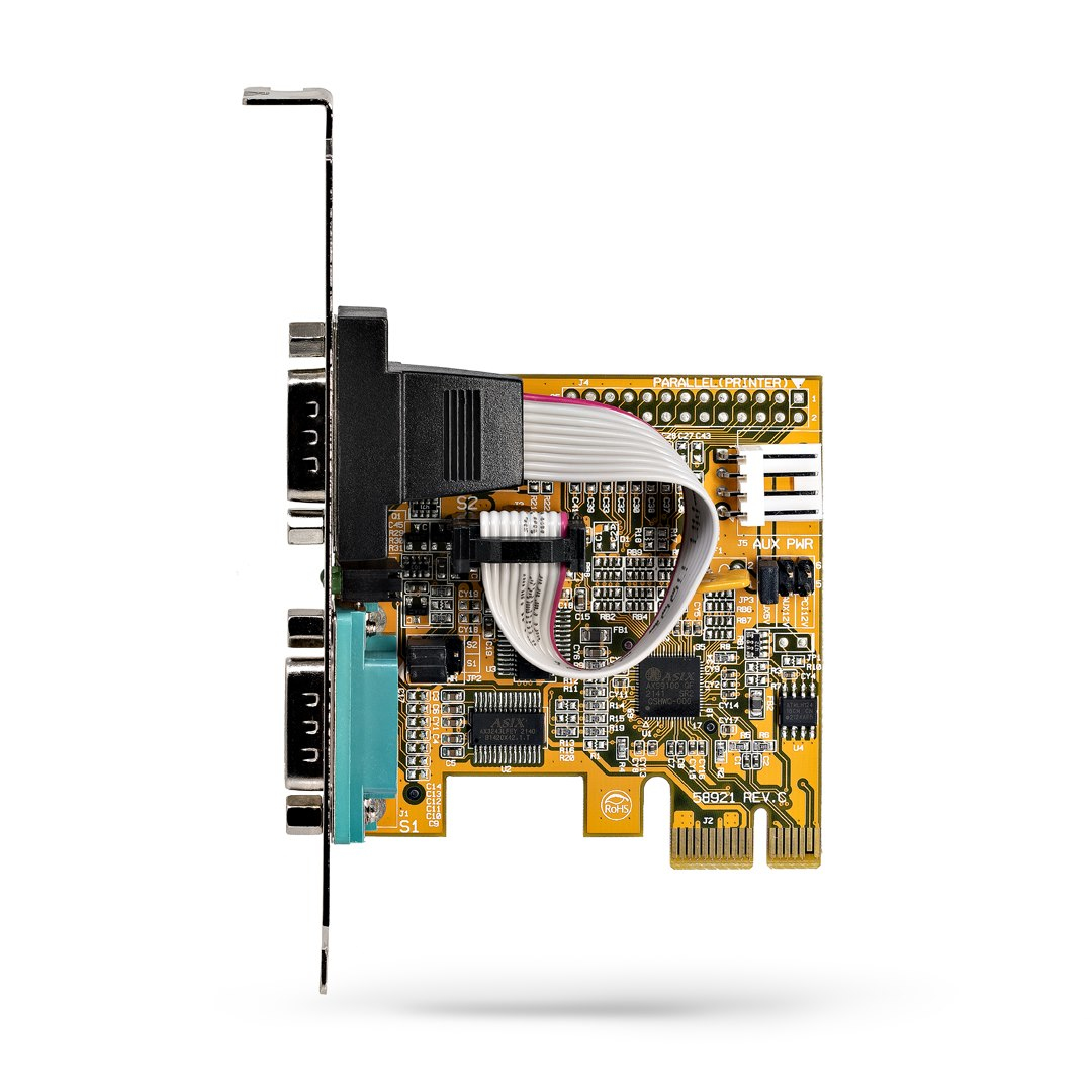 Tarjeta PCI Express Serie de 2 Puertos, Tarjeta de Interfaz PCIe a Serie RS232 (DB9), Tarjeta Serial, UART - Imagen 6