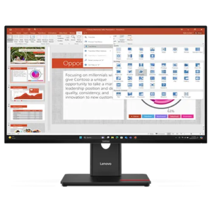 Monitor Lenovo ThinkVision T27-40 - LCD - 27" - 1980 x 1080 - IPS - HDMI / USB-C - Black