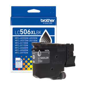 Tinta Brother LC506XLBKS 2500pgs Negro 2.500 Páginas ORIGINAL