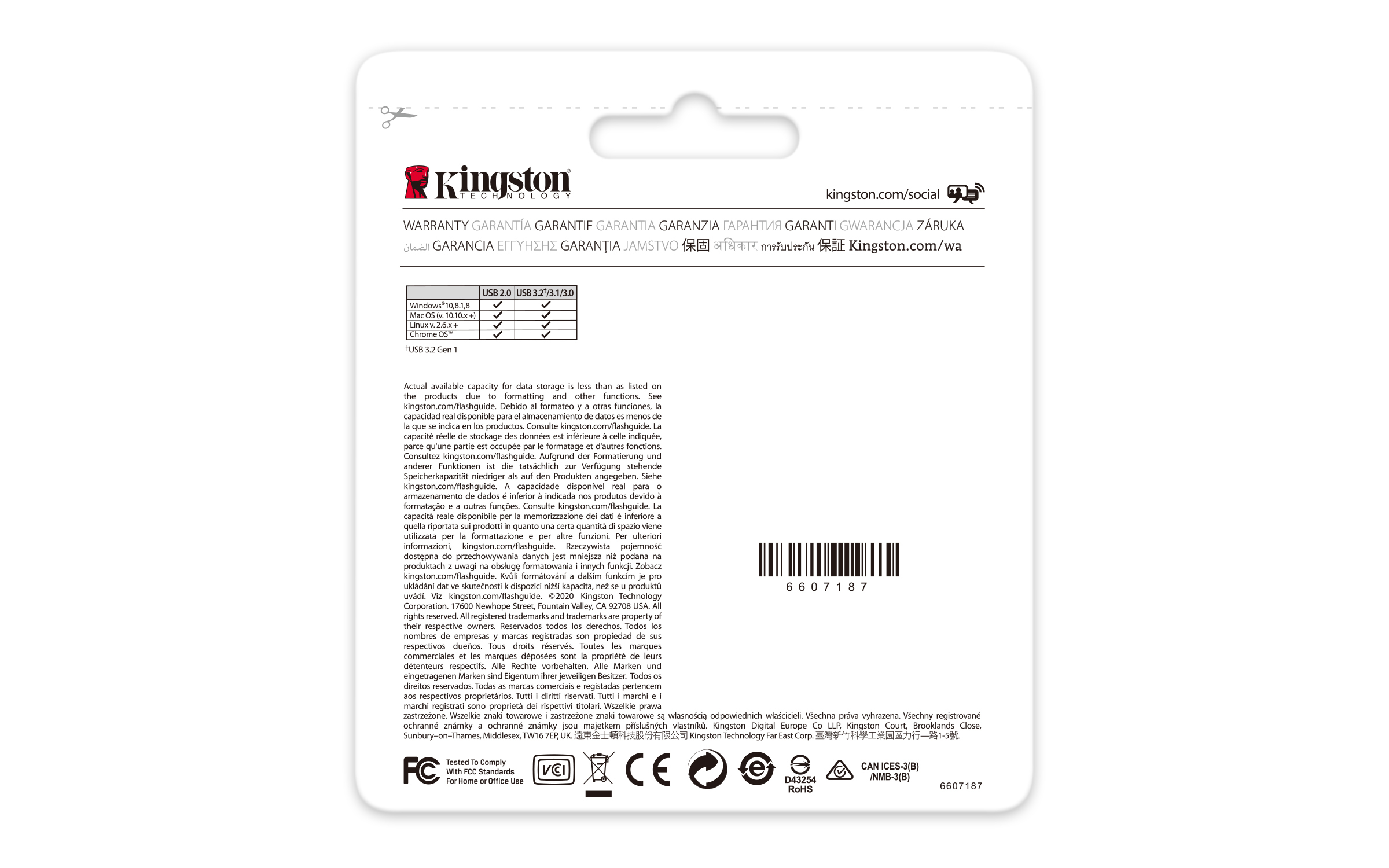 Unidad Flash USB DataTraveler Kyson de 512 GB Kingston Technology - Imagen 6