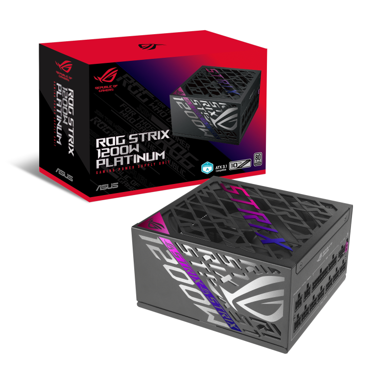 Fuente de Poder ASUS TUF Gaming 750W Gold ATX 3.1 Full Modular