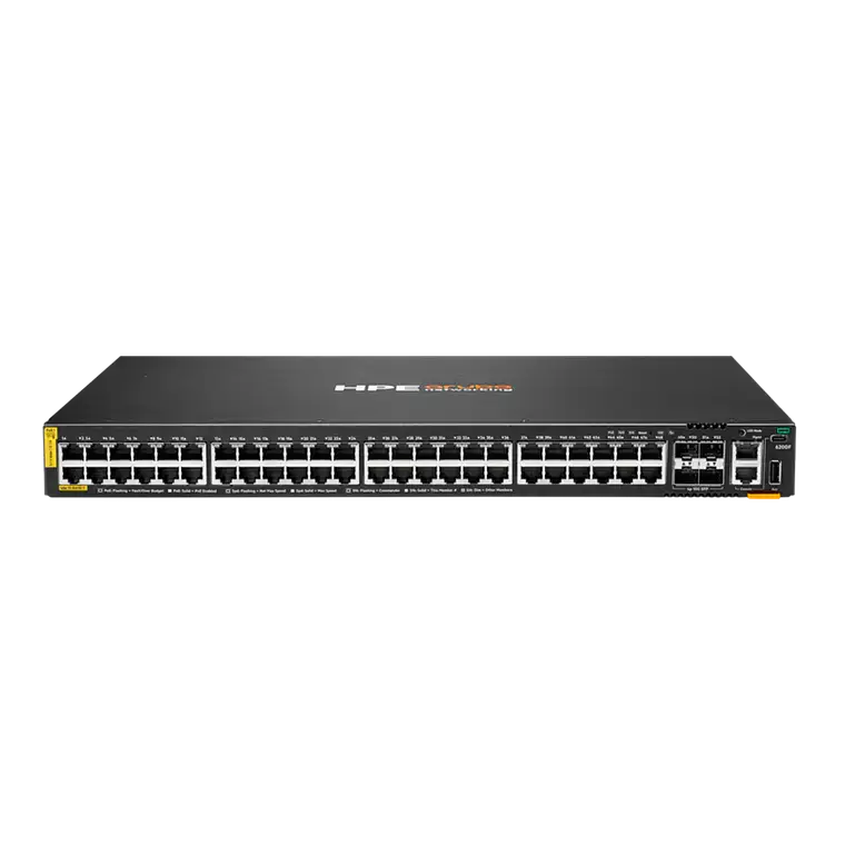 jl727b-114808 Switch HPE Aruba Networking 6200F 48G Class4 4SFP 370W
