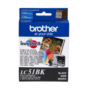 Tinta Brother LC51BK Negro ORIGINAL