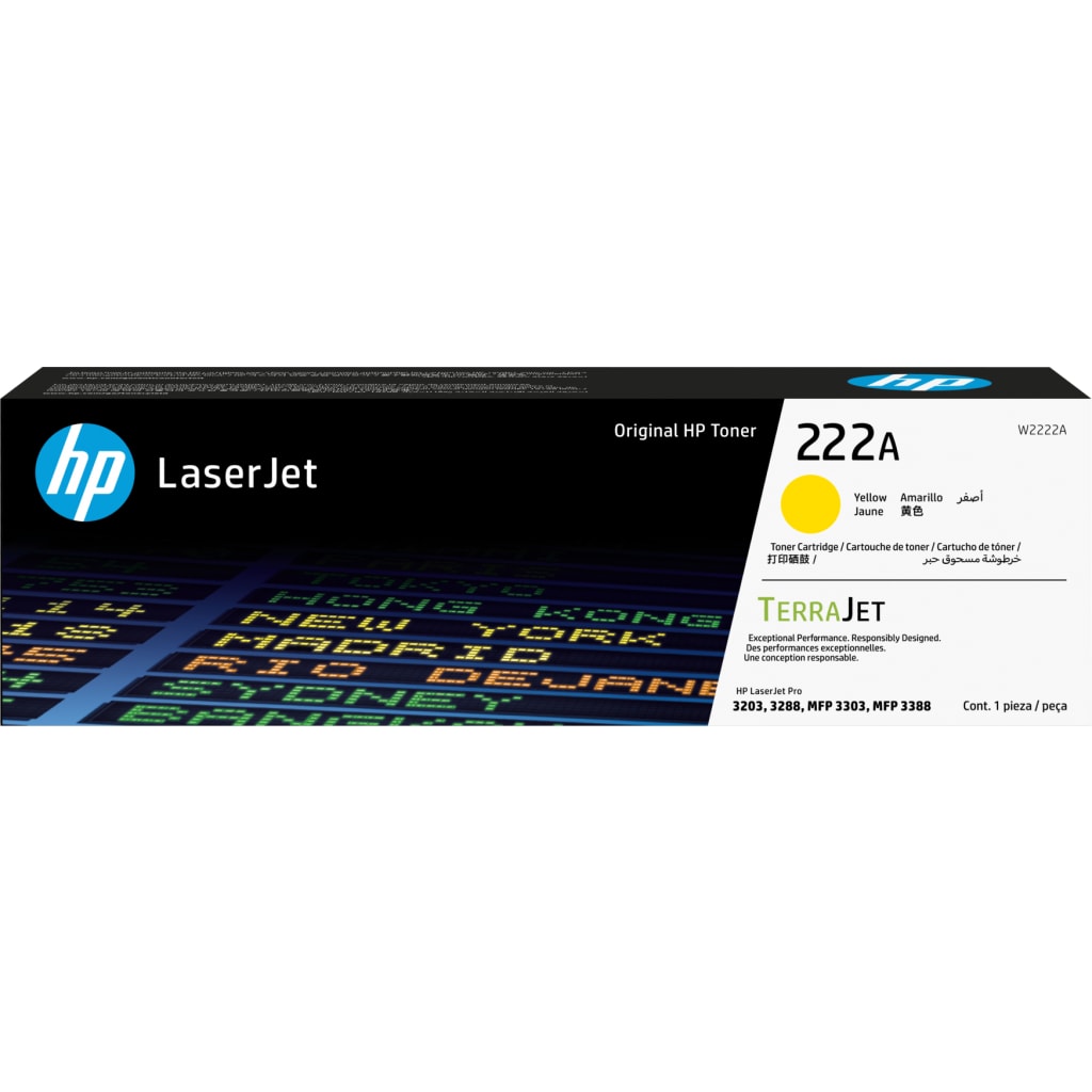 Toner HP 222A AMARILL LASERJET CARTRIDGE