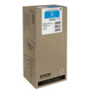 Tinta Epson T974 Cian Alta Capacidad para WorkForce Pro WF-C869R 84.000 Páginas ORIGINAL