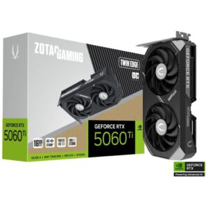 Tarjeta de video ZOTAC GeForce RTX5060TI Twin Edge OC