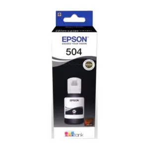 Tinta Epson T504 Negra 127ml para EcoTank ORIGINAL