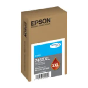Tinta Epson 748XXL Cian Extra Alta Capacidad ORIGINAL