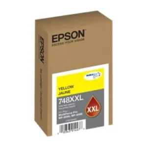 Tinta Epson 748XXL Amarillo Extra Alta Capacidad ORIGINAL