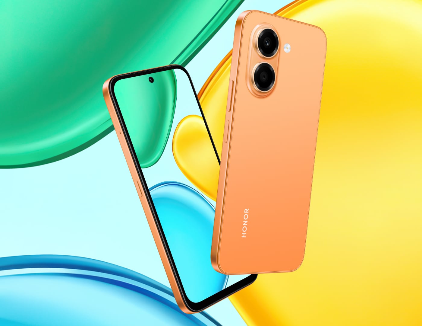 Smartphone Honor X7e 6GB 256GB 6.6” 120Hz Naranja - Imagen 4