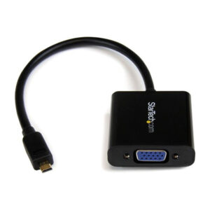 Adaptador StarTech.com Conversor Micro HDMI a VGA para Smartphones / Ultrabooks / Tabletas - 1920x1080 MCHD2VGAE2
