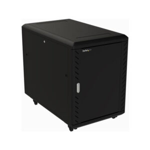 Gabinete Rack StarTech.com para Servidores 15U 19" 4 Columnas - Rack de Servidores con Cerradura y Seguro RK1536BKF