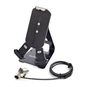 Soporte StarTech.com Seguro para Tablet con Cable de Seguridad con Candado K-Slot - Base para Tablets de SECTBLTDT