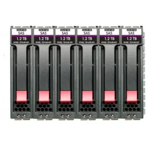 Pack de 6 Discos HPE MSA 14,4TB SAS 12G 10K SFF R0Q67A