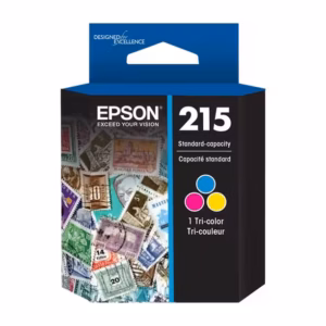 Tinta Epson 215 Tricolor T215520-AL 200 Páginas ORIGINAL