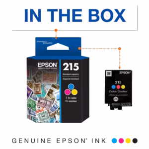 Tinta Epson 215 Tricolor T215520-AL 200 Páginas ORIGINAL
